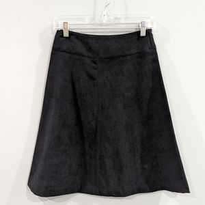 Black A-line skirt, size 1